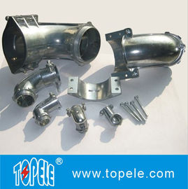Düz / 90 derece esnek boru ve armatürler Metal çinko sıkma açısı konektörleri