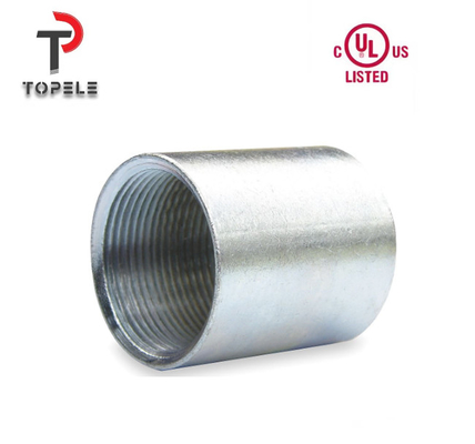 Çinko kaplama galvanizli çelik IMC iplikli boru bağlantısı 1/2 "den 4" e kadar