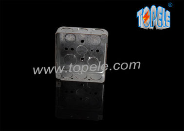 4 x 4 kare elektrikli metal kutusu kanal anahtar kutusu EMT 1 - 1 / 2 &quot; Derinlik