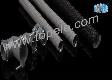 PVC - Kaplı / Ceketli Çelik Kanal Su geçirmez sıvı geçirmez Esnek Tüp