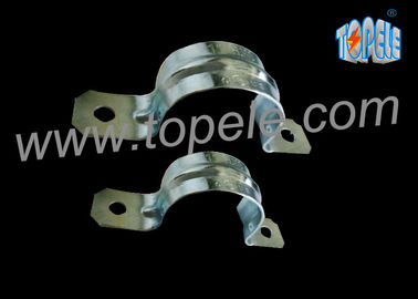Elektrikli Metal İki Delik EMT Kanal Fittings Kemer 0.5 Inch - 4 Inch