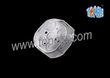1 - 1 / 2 " Derinlik 4'Galvanize Çelik Elektrik Kutusu Kapakları Kapaklarla
