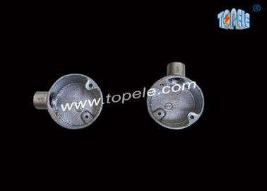 BS4568 dökme esnek demir boru armatürleri/ 25 mm galvanizli terminal tek yönlü kutu / boru kutu