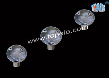 BS4568 dökme esnek demir boru armatürleri/ 25 mm galvanizli terminal tek yönlü kutu / boru kutu