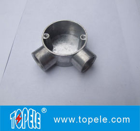 TOPELE 25mm / 32mm BS Elektrik Hattı Galvanize Alüminyum Dairesel Bağlantı Kutusu Hattı Fittings için