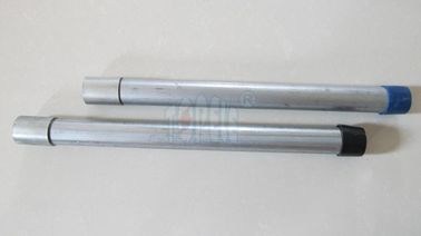 Elektrikli Galvanizli Çelik BS4568 Dönerli GI Tüp, 10 fitlik ipli birleştirme ile