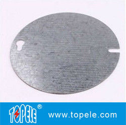 Sekizgen galvanizli çelik kapak 54C1, düz, 4 inç çaplı