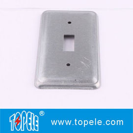 TOPELE 20C5 Galvanizli Çelik Dörtgen Düz Açık Açık Aygıt Değiştirme Değiştirme için Değiştirme Kapağı
