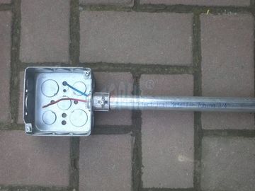 TOPELE 4 ′′ Galvanizli Çelik Kare Elektrik Hattı Metal Kutusu, 52151-1/2&quot;&amp;3/4&quot;