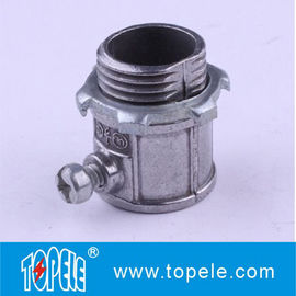 UL Listed 1/2 &quot;-4&quot; alüminyum dökme EMT set vida bağlantısı vida tüpü ölçekli dökme çinko EMT bağlantıları