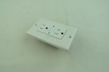LED gösterge lambası ile 125V Dönüştürmeye Dirençli Ticari Dupleks GFCI Alıcıları