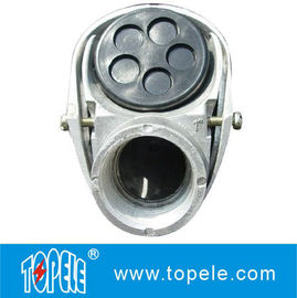 3/4&quot; 4&quot; Alüminyum Servis Giriş Kapağı Filmiş / Klem Tipi Terminal Aletleri