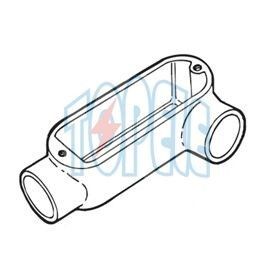 Alüminyum LL Tipi Sıkı Kanal Vücudu IMC / 4 Inch Sıkı Bağlantılı UL Listed