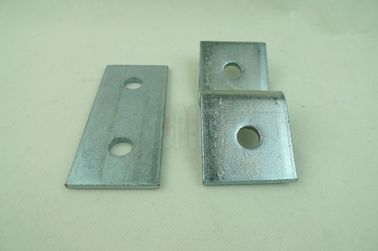 Çelik Plakalı Galvanizli Strut Kanalı Bağlantı Montajı Unistrut Kanal Splice / Angle Montajları ISO