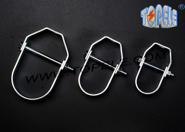 Yüksek Güçlü / UL Standart Ön Galvanizli Çelik Clevis Hanger Bolt ve Fındıklar ile Borular, Boru Klemesi için