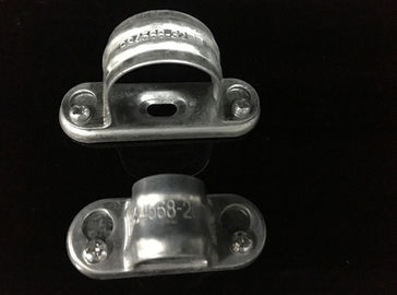 Gümüş 20mm 25mm BS4568 Hattı Fittings Galvanize Space Bar Saddle