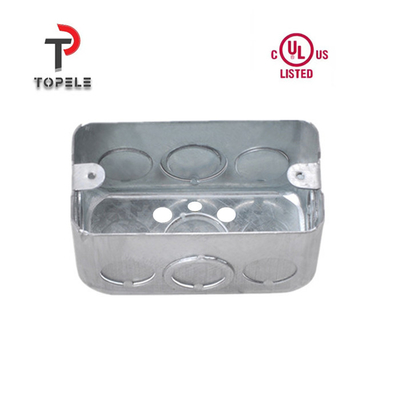 Galvanizli Kullanışlı Çapraz Kutusu UL 2X4 Inch Çelik