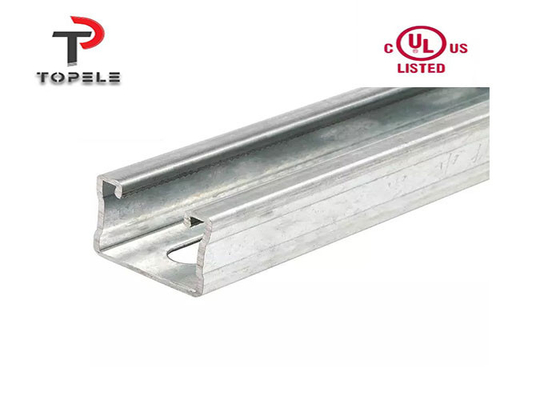 Galvanize Bline Unistrut Kanal Metal Destek Sistemi için 1.5mm