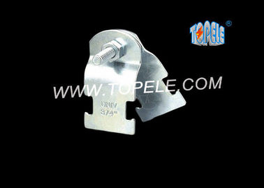 Universal Strut Clamp Çelik Hattı Fittings 1/2 Inch To 4 Inch Elektrikli Galvanize Yüzey Tedavisi