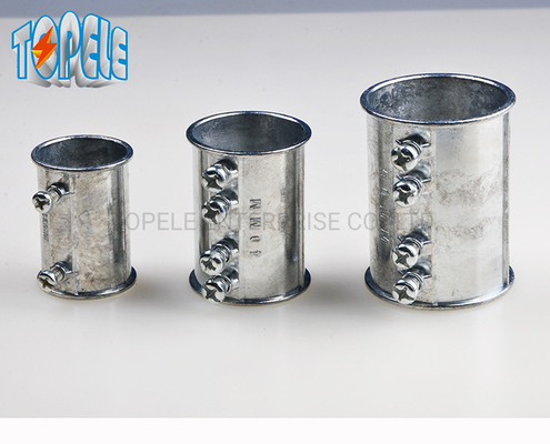 Yapılandırılmış vida türü EMT boru armatürleri 25mm EMT koplama IEC 61386
