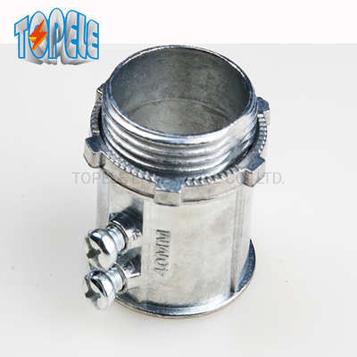 20mm -50mm EMT Hattı Fittings IEC61386 EMT Set Screw Connector Zenk
