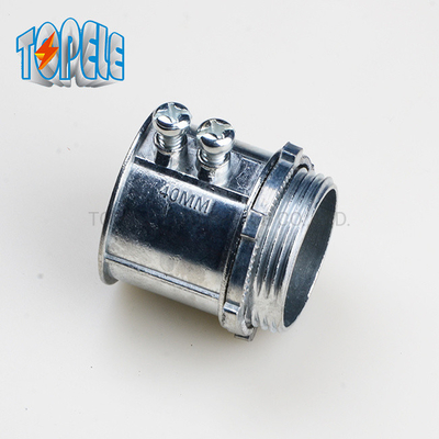 20mm -50mm EMT Hattı Fittings IEC61386 EMT Set Screw Connector Zenk