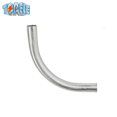 IEC 61386 EMT 90 derece dirseği galvanize / Eletro galvanize boru armatürleri