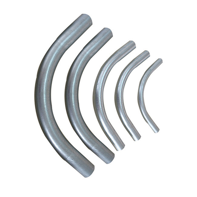IEC 61386 EMT 90 derece dirseği galvanize / Eletro galvanize boru armatürleri
