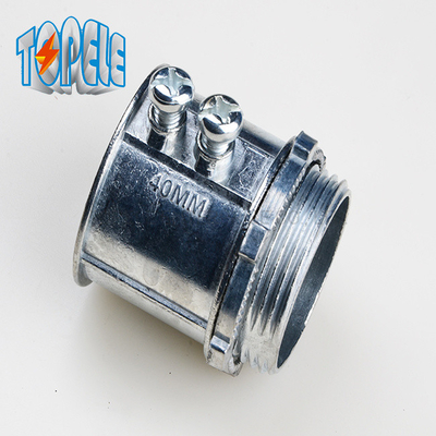 IEC 61386 25mm Bağlantı EMT Aleasyon Zenk EMT Bağlantı Setleri vida Tipi