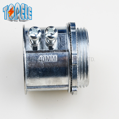 IEC 61386 25mm Bağlantı EMT Aleasyon Zenk EMT Bağlantı Setleri vida Tipi