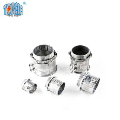 25mm 32mm IEC 61386 Emt Bağlantı Setleri vida Tipi Gümüş Çinko