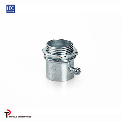 25mm 32mm IEC 61386 Emt Bağlantı Setleri vida Tipi Gümüş Çinko
