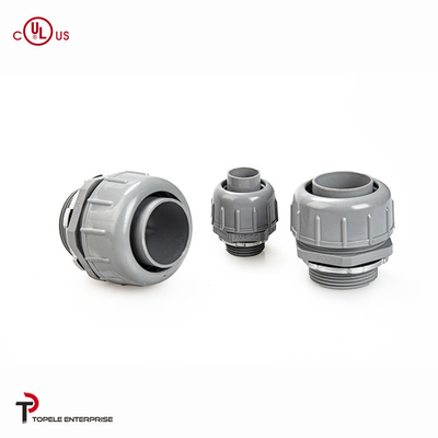 1/2&quot; 3/4&quot; 1&quot; sıvı sıkı esnek boru PVC ile düz bağlantı