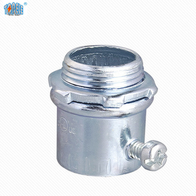 Galvanizli EMT Çelik Çubuk Bağlantıları Sıkıştırma / Çubuk Türü