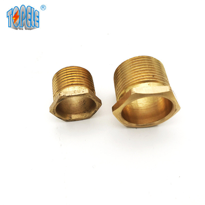Uzun / Kısa Tip Erkek Döşeli Bakır Altıgen Çalı 15mm 20mm 25mm