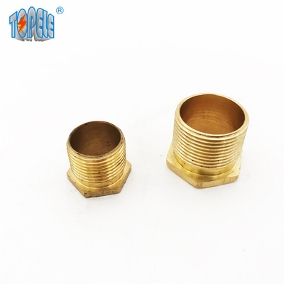 Uzun / Kısa Tip Erkek Döşeli Bakır Altıgen Çalı 15mm 20mm 25mm