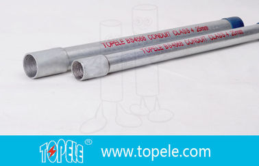 Galvanizli çelik BS4568 boru / BS4568 tüp / GI boru koruyucu kapağı ile