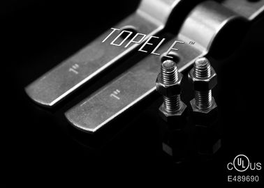 Zenkli Riser Metal Boru Klemleri Bolt ile Özel, UL Onaylı