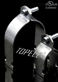 Galvanize Finish Strut Channel Clamps Universal Type With One Steel Nut / Bolt