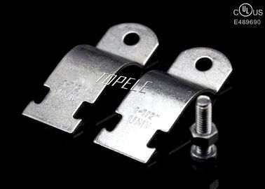 Evrensel Çelik Strut Clamp Unistrut Kanal Destek için Galvanize Finish Strut Kanal