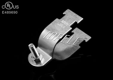 Evrensel Çelik Strut Clamp Unistrut Kanal Destek için Galvanize Finish Strut Kanal