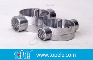 TOPELE 25MM Sıcak Daldırılmış Galvaniz Alüminyum Junction Kutusu / BS4568 Standartları ile Metal Kanal Kutusu/