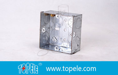 Galvanizli çelik elektrik kutuları ve kapakları tek band