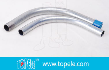 Galvanizli çelik EMT tüpü / EMT boru ve ekipmanları 1 / 2 ′′'den 4 ′′'e kadar