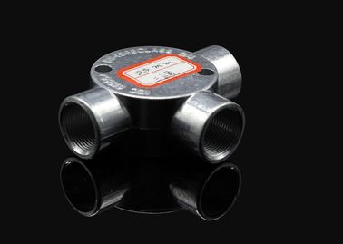 TOPELE 25MM Sıcak Diplenmiş Galvaniz Alüminyum Yapışkan Demir Metal Kanal Bağlantı Kutusu
