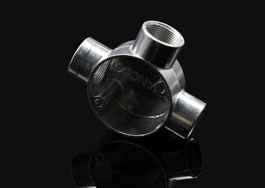 TOPELE 25MM Sıcak Diplenmiş Galvaniz Alüminyum Yapışkan Demir Metal Kanal Bağlantı Kutusu
