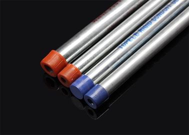 BS 4568 / BS 31 Sıcak Dip Galvanizli Metal Kanal Borusu, Dikişli Sonu ve Kapağıyla