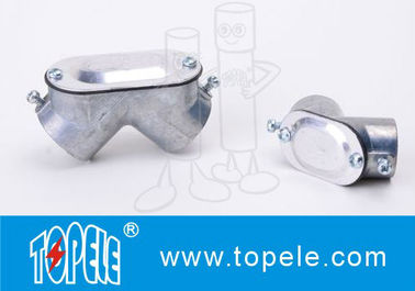 90 derece EMT Hattı Fittings Çinko Öldürme EMT EMT Çek Eldiven