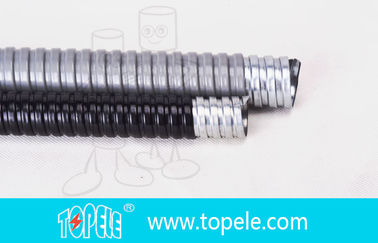Elektrik Galvanizli Çelik PVC Esnek Hattı Ve Fittings Gri