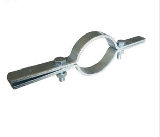 Siyah Çelik Boru Yükselticisi Klem / UL Standart Boru Sahibi Klem 1/2 "den 6" Boyut / Bina Malzemesi Çelik Yapı Şor